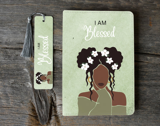 I Am Blessed Journal and Bookmark Set